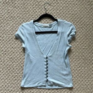 Light Blue Reformation Top